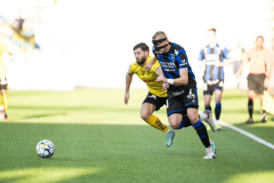 Elfsborgs Arber Zeneli och Sirius Jakob Voelkerling Persson
