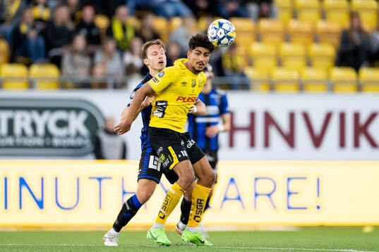 Elfsborgs Ahmed Qasem och Sirius Daniel Stensson