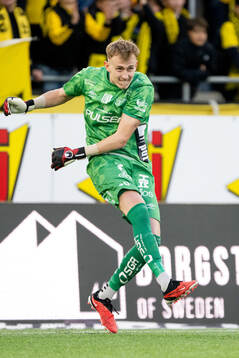 Elfsborgs målvakt Marcus Bundgaard Sörensen
