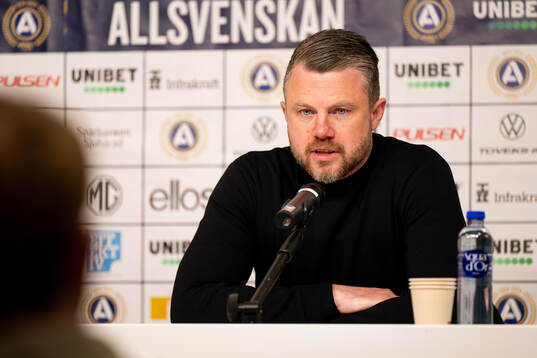 Elfsborgs manager Jimmy Thelin