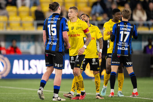 Irriterat mellan Sirius Andreas Murbeck och Elfsborgs