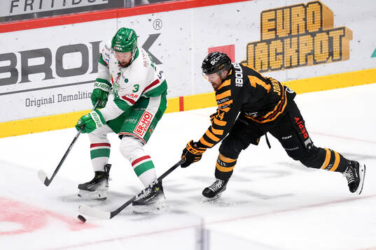 Rögles Michael Kapla och Skellefteås Andreas Johnson