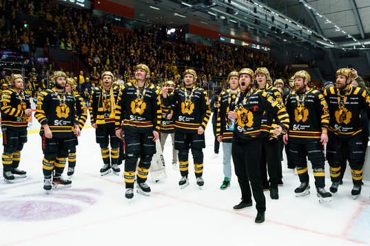 Skellefteås Jonathan Pudas jublar