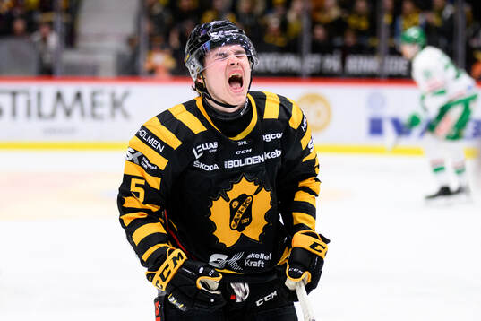 Skellefteås Axel Sandin Pellikka har ont