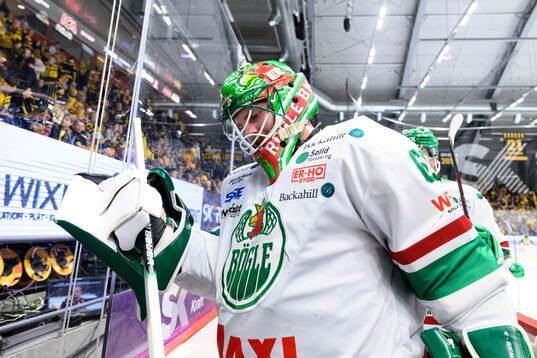 Rögles målvakt Christoffer Rifalk deppar