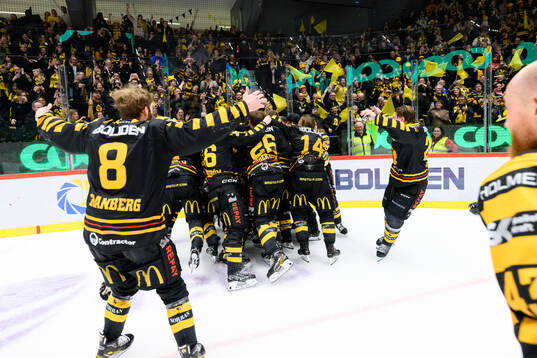 Skellefteås spelare jublar