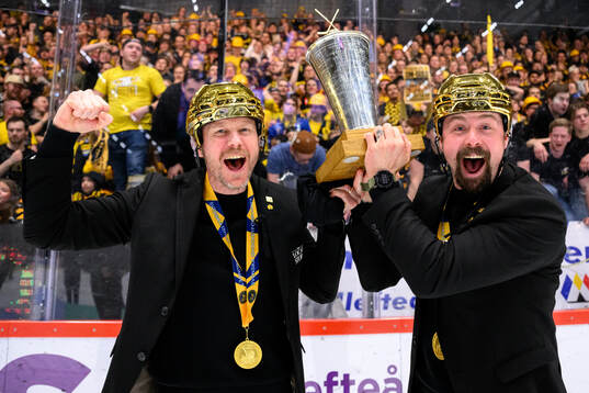 Skellefteås tränare Robert Ohlsson och assisterande