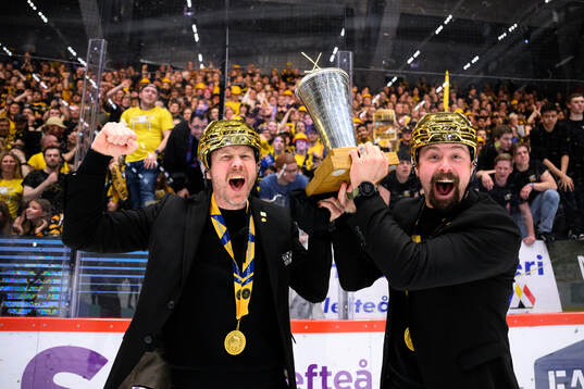 Skellefteås tränare Robert Ohlsson och assisterande