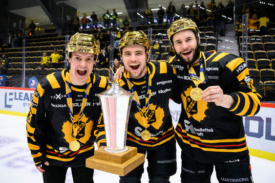 Skellefteås Theo Keilin, Elias Stenman och Martins