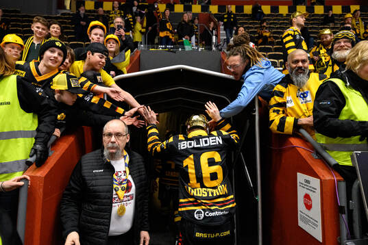 efter final fem i SHL mellan Skellefteå och Rögle