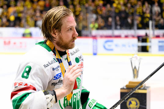 Rögles Linus Sandin deppar