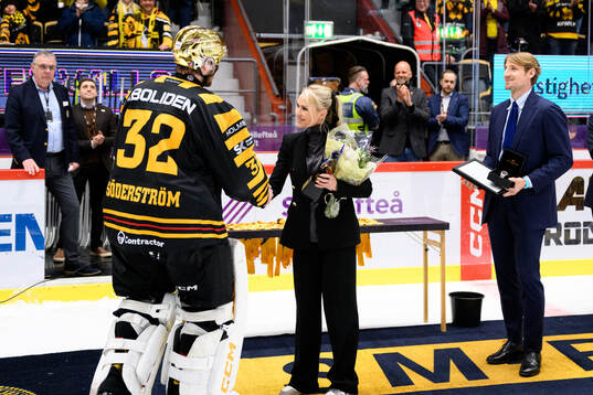 Skellefteås målvakt Linus Söderström