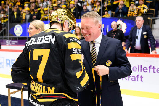 Svenska Ishockeyförbundets ordförande Anders Larsson