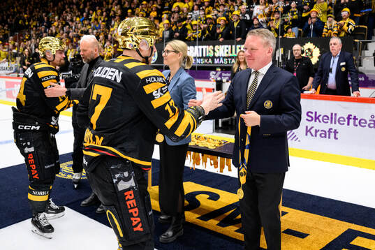 Svenska Ishockeyförbundets ordförande Anders Larsson