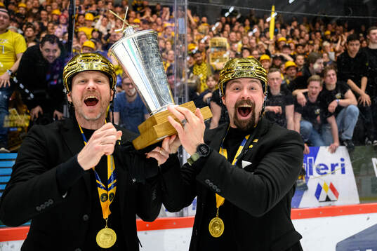 Skellefteås tränare Robert Ohlsson och assisterande