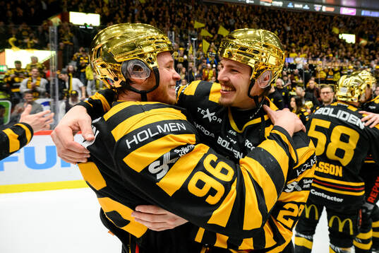 Skellefteås Rickard Hugg och Jonathan Johnson