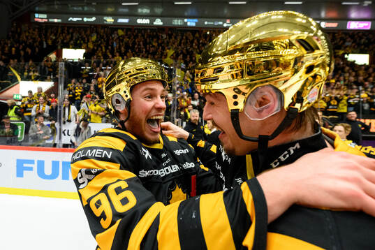 Skellefteås Rickard Hugg och Jonathan Johnson