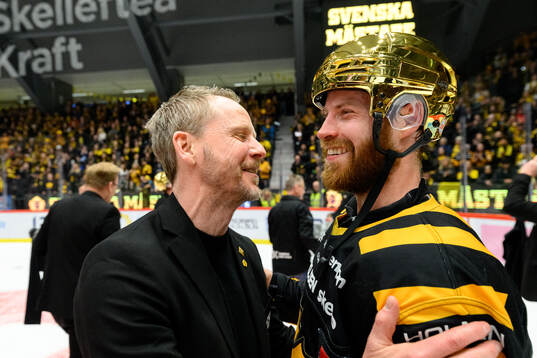 Skellefteås tränare Robert Ohlsson och Petter Granberg