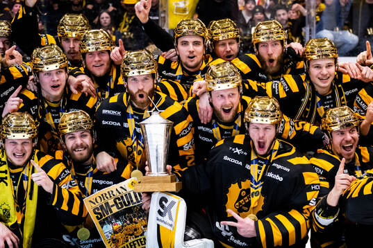 under final fem i SHL mellan Skellefteå och Rögle