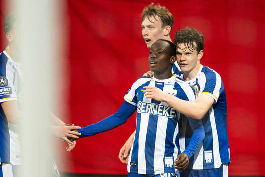 IFK Göteborgs Malick Junior Yalcouye och Kolbeinn