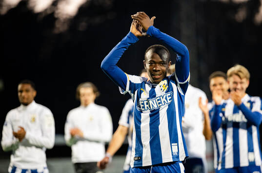 IFK Göteborgs Malick Junior Yalcouye jublar