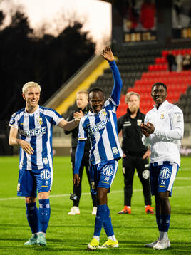 IFK Göteborgs Malick Junior Yalcouye jublar
