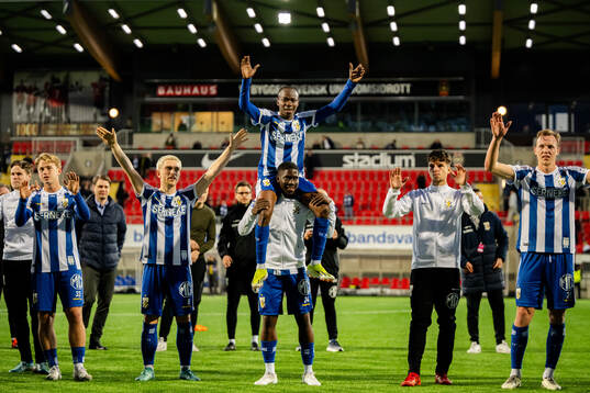 IFK Göteborgs Malick Junior Yalcouye jublar