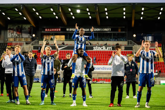 IFK Göteborgs Malick Junior Yalcouye jublar