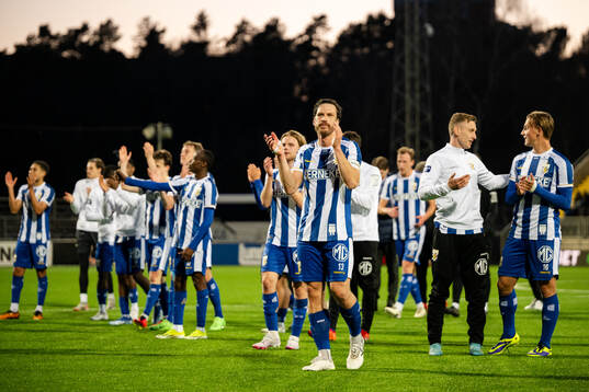 IFK Göteborgs Gustav Svensson jublar