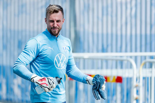 Malmö FFs målvakt Ricardo Friedrich