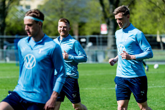 Malmö FFs Anders Christiansen och Søren Rieks