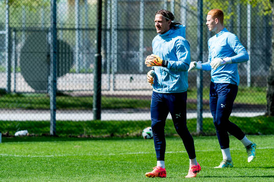 Malmö FFs målvakt Johan Dahlin