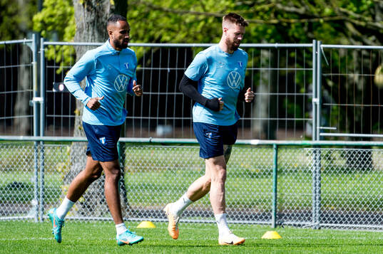 Malmö FFs Isaac Thelin och Pontus Jansson