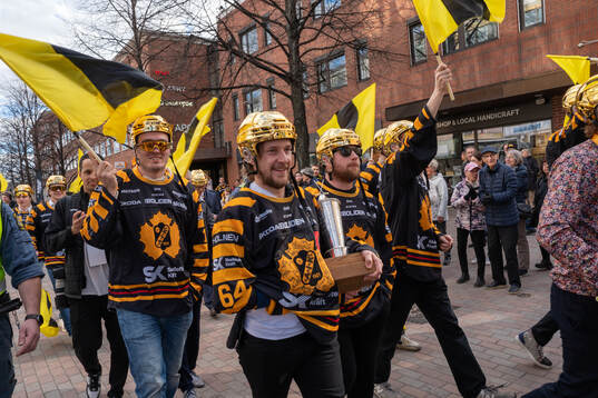 Skellefteås Max Lindholm , Jonathan Pudas och Oskar Nilsson