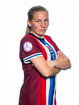 Andrea Buberg of the Norwegian U17 national football team