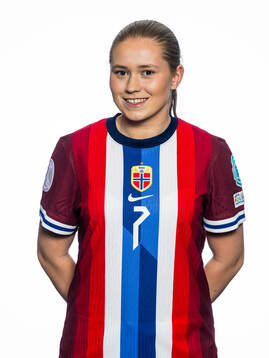 Malin Dalsgård of the Norwegian U17 national football team