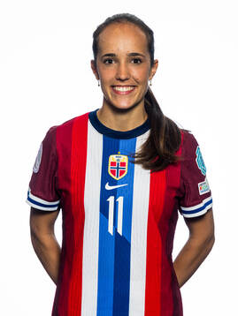 Estella Turflinger of the Norwegian U17 national football