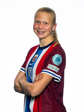 Linnea Haugen of the Norwegian U17 national football team