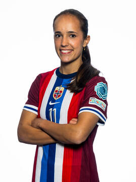 Estella Turflinger of the Norwegian U17 national football