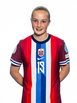 Karna Sødahl of the Norwegian U17 national football team
