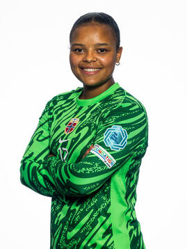 Goalkeeper Maria Kroken of the Norwegian U17 national
