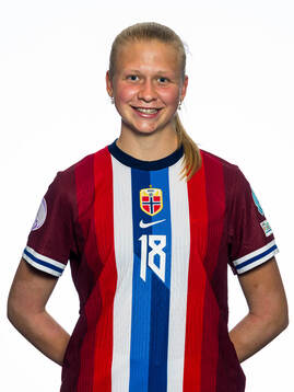 Linnea Haugen of the Norwegian U17 national football team