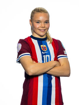 Anny Kerim-Lindland of the Norwegian U17 national football
