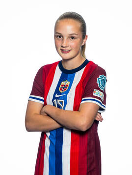 Karna Sødahl of the Norwegian U17 national football team