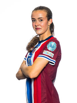 Elle Ulstein of the Norwegian U17 national football team