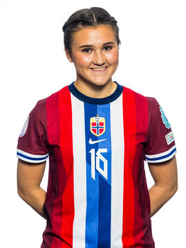 Selma Jordfald of the Norwegian U17 national football team
