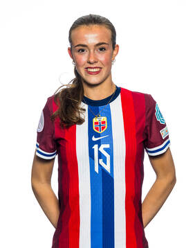 Elle Ulstein of the Norwegian U17 national football team
