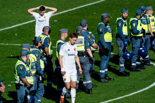 Djurgårdens spelare deppar