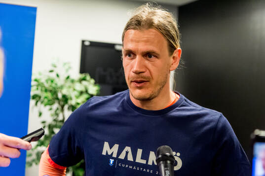 Malmö FFs målvakt Johan Dahlin