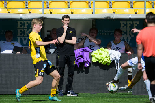 Elfsborgs tränare Fredrik Ahlstrand